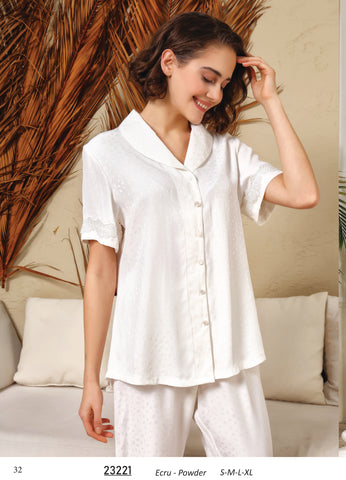 TWO-piece cotton pajama from the Turkish brand Tuba 23221