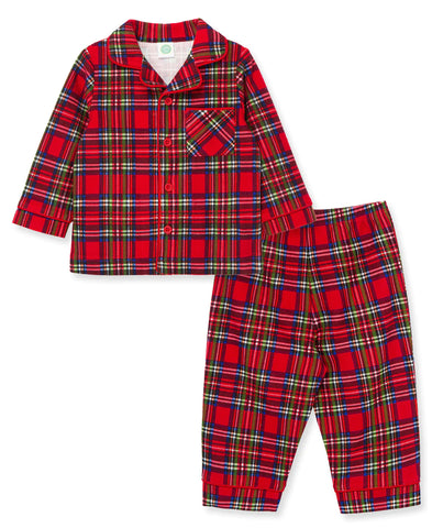 Plaid Coat Toddler Pajama