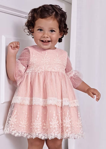 Baby Tulle Plumeti Dress Ref. 24-05014-009