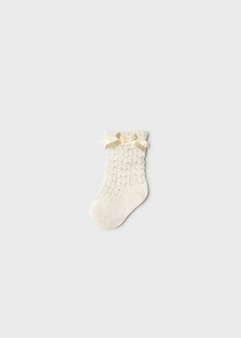 Newborn openwork sock Ref.  13-09659-020