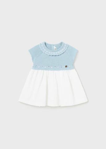 Newborn Better Cotton Combo Dress Ref.  24-01804-092