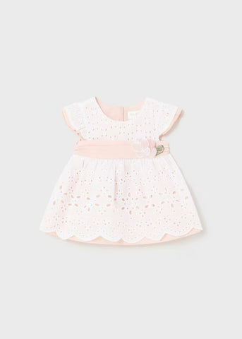 Better Cotton Newborn Perforated Dress Ref.  24-01802-088
