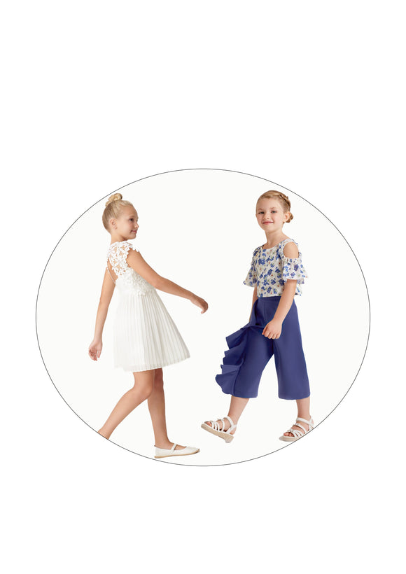 GIRLS SUMMER OUTFITS AND DRESSES (2 YEARS TO 18 YEARS)