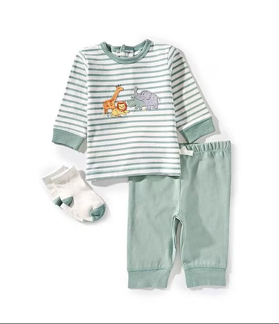 T-Shirt, Matching Jogger Pants, & Sock Set 25-16279