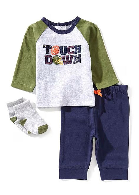 T-Shirt With Matching Jogger Pants & Sock Set 25-16280