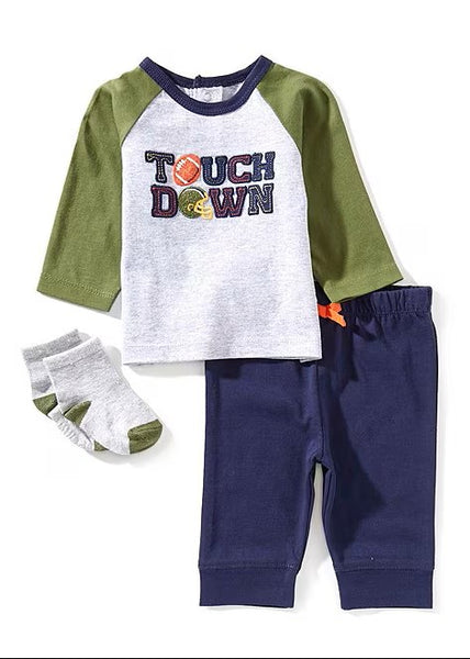 T-Shirt With Matching Jogger Pants & Sock Set 25-16280