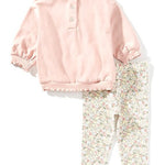Baby Girls Long-Sleeve -Printed-Heart 25-16367