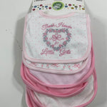 Little Me Waterproof Bibs, 6-Pack, Infant 96000