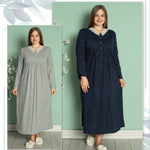 Women's Heavy Cotton Long Sleeve Shirt 1006