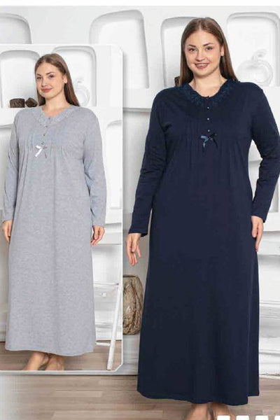 Women's Heavy Cotton Long Sleeve Shirt 1042