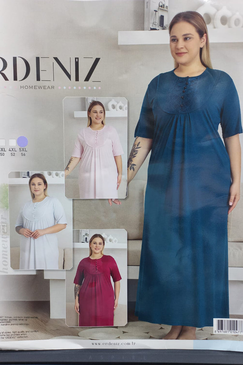 Soft cotton stretch dress 1047