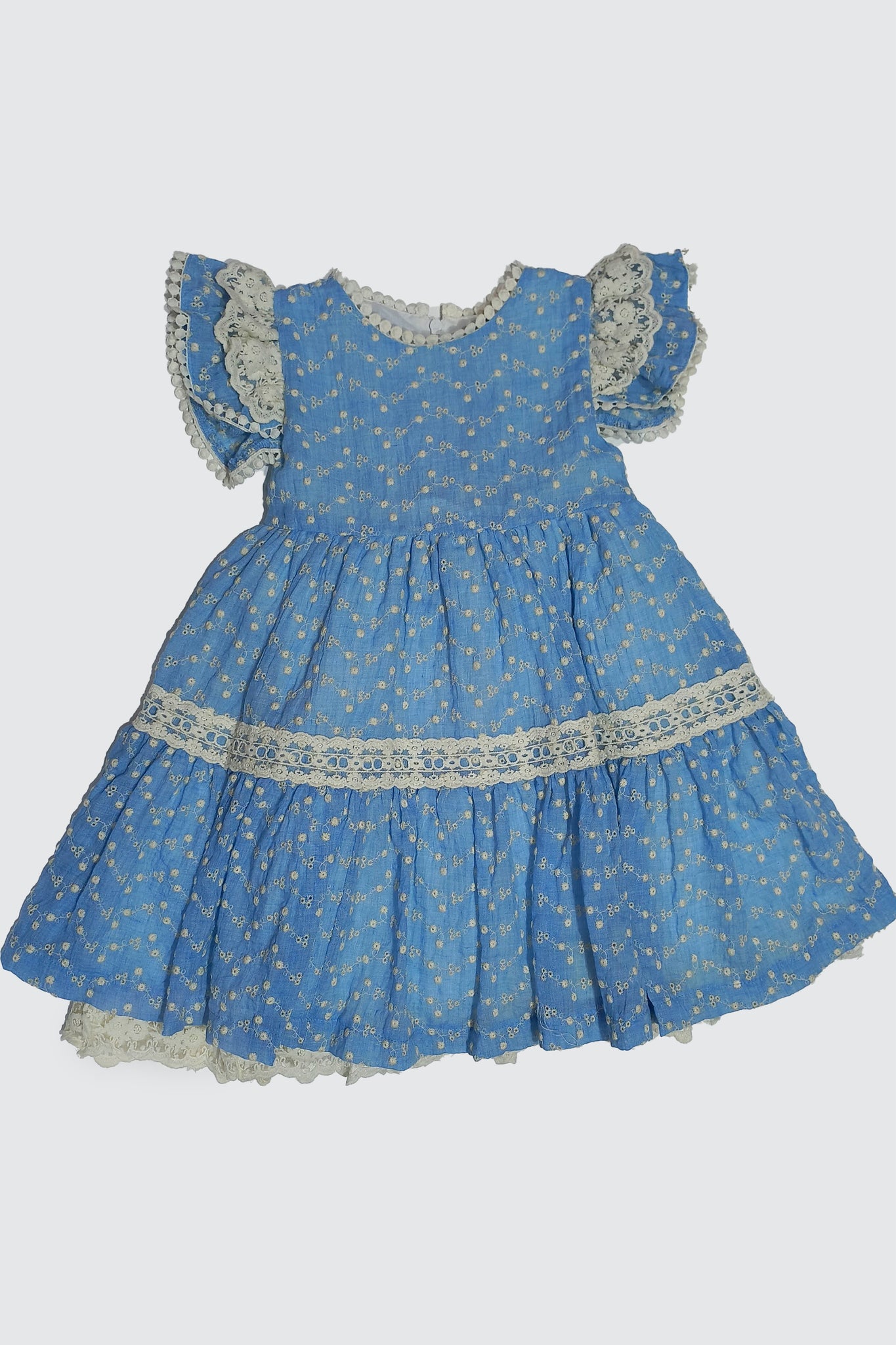 Girls' floral dress from the brand sens kids 1092