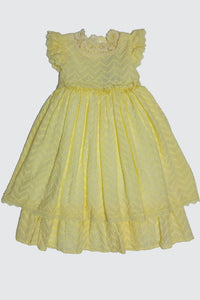 Girls' floral dress from the brand sens kids 1093