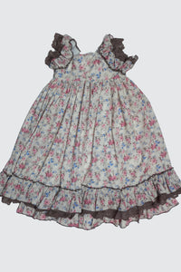 Girls' floral dress from the brand sens kids 1101