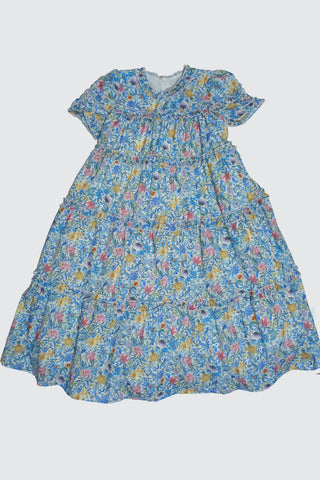 Girls' floral dress from the brand sens kids 1126