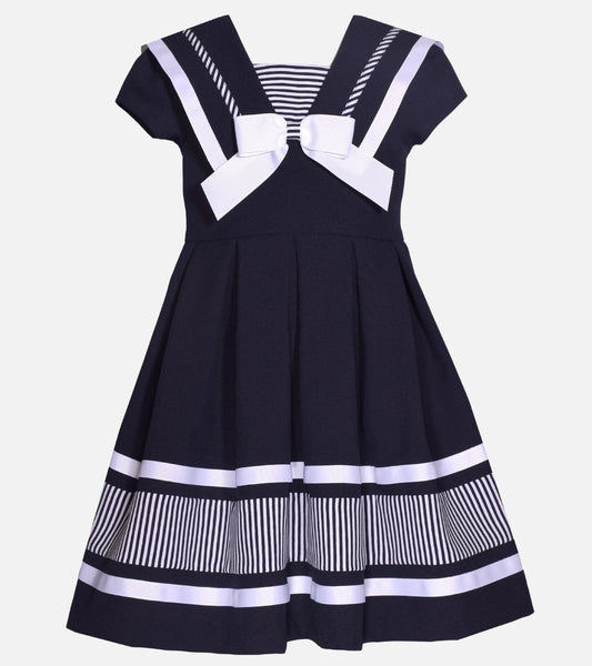 HALLE SAILOR COLLAR DRESS R4-12318