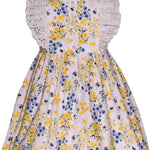 Bonnie Jean Girls 2-6X Embroidered Smocked Panel Dress 12329