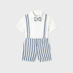 Baby Shorts and Shirt with Bow Tie Set Ref. 25-1250-031