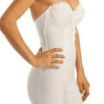Women's Va Bien 1294 Strapless Low Back Long Leg Bodysuit 1294