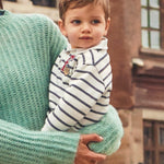 Baby Striped Sweater with Collar Ref. 14-2459-055
