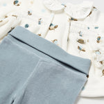 Newborn baby girl leggings and t-shirt set Ref.  14-2503-042