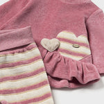 Newborn striped leggings and t-shirt set Ref.  14-2505-020