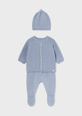 Newborn 3 Piece Knit Set Ref. 14-2511-070