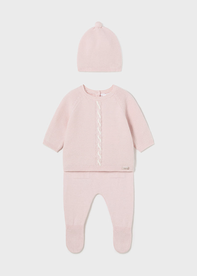 Newborn 3 Piece Knit Set Ref. 14-2511-073