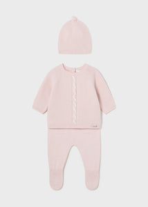 Newborn 3 Piece Knit Set Ref. 14-2511-073