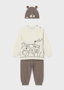 Baby 3 Piece Knit Set Ref. 14-2546-084