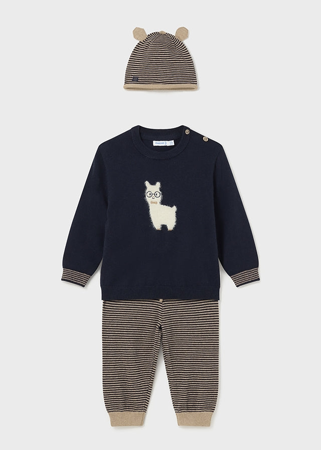 Baby 3 Piece Knit Set Ref. 14-2546-085