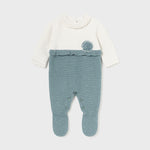 Newborn Knit Flower One-Piece Ref. 14-2603-025