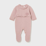 Newborn Knit Flower One-Piece Ref. 14-2603-026