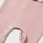 Newborn Knit Flower One-Piece Ref. 14-2603-026