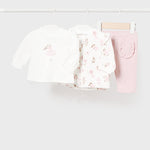 Newborn Girl 3 Piece Set Ref. 14-2610-033