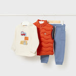 Baby 3 Piece Set with Vest Ref. 14-2640-088