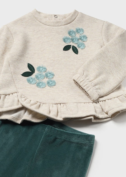 Baby Ruffle Sweater and Leggings Set Ref. 14-2706-064