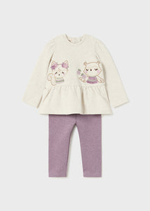 Baby Sparkly Leggings and Sweater Set Ref. 14-2708-015