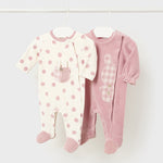 Newborn Set of 2 Animal One-Piece Ref. 14-2781-095