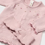Newborn Girl 3 Piece Knit Set Ref. 14-2783-061