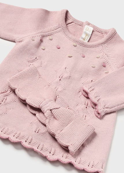 Newborn Girl 3 Piece Knit Set Ref. 14-2783-061