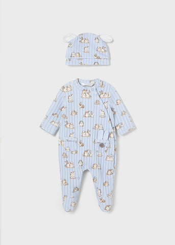 Newborn One-Piece with Hat Ref. 14-2790-022