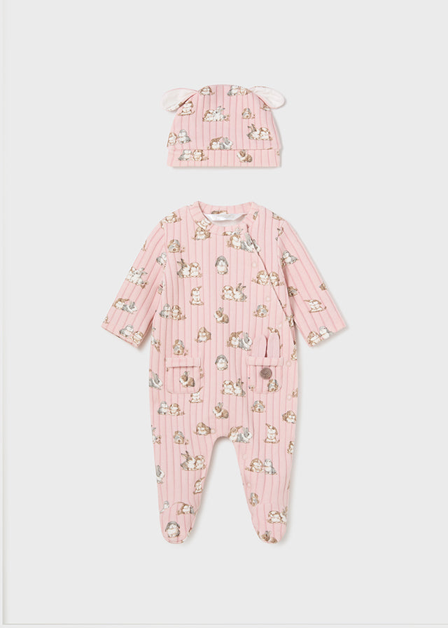 Newborn One-Piece with Hat Ref. 14-2790-023