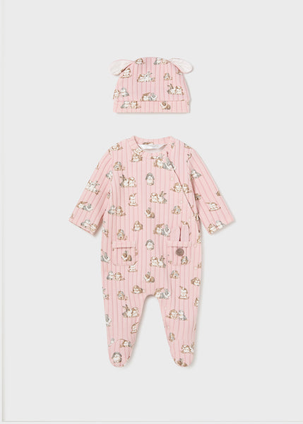 Newborn One-Piece with Hat Ref. 14-2790-023