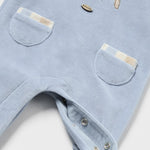 Newborn Velour One-Piece with Collar Ref. 14-2793-062