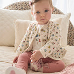 Newborn Girl 3 Piece Floral Set Ref. 14-2798-009