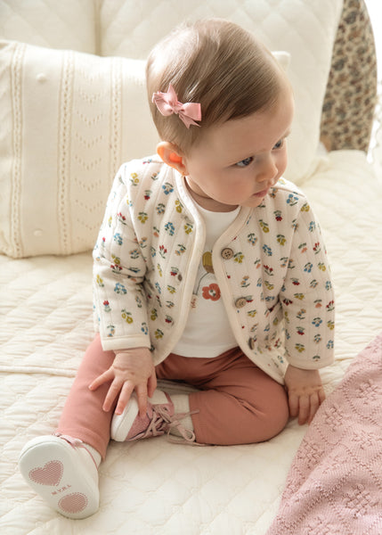 Newborn Girl 3 Piece Floral Set Ref. 14-2798-009