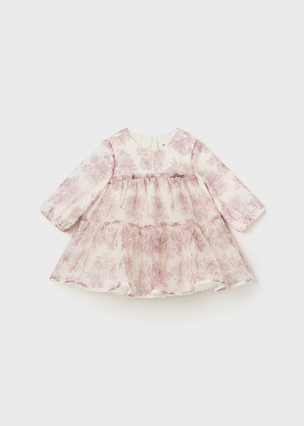 Newborn Girl Tulle Dress Ref. 14-2805-076