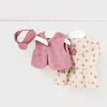 Newborn Girl 3 Piece Set with Faux Fur Vest Ref. 14-2807-028