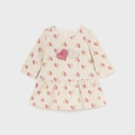Newborn Girl 3 Piece Set with Faux Fur Vest Ref. 14-2807-028